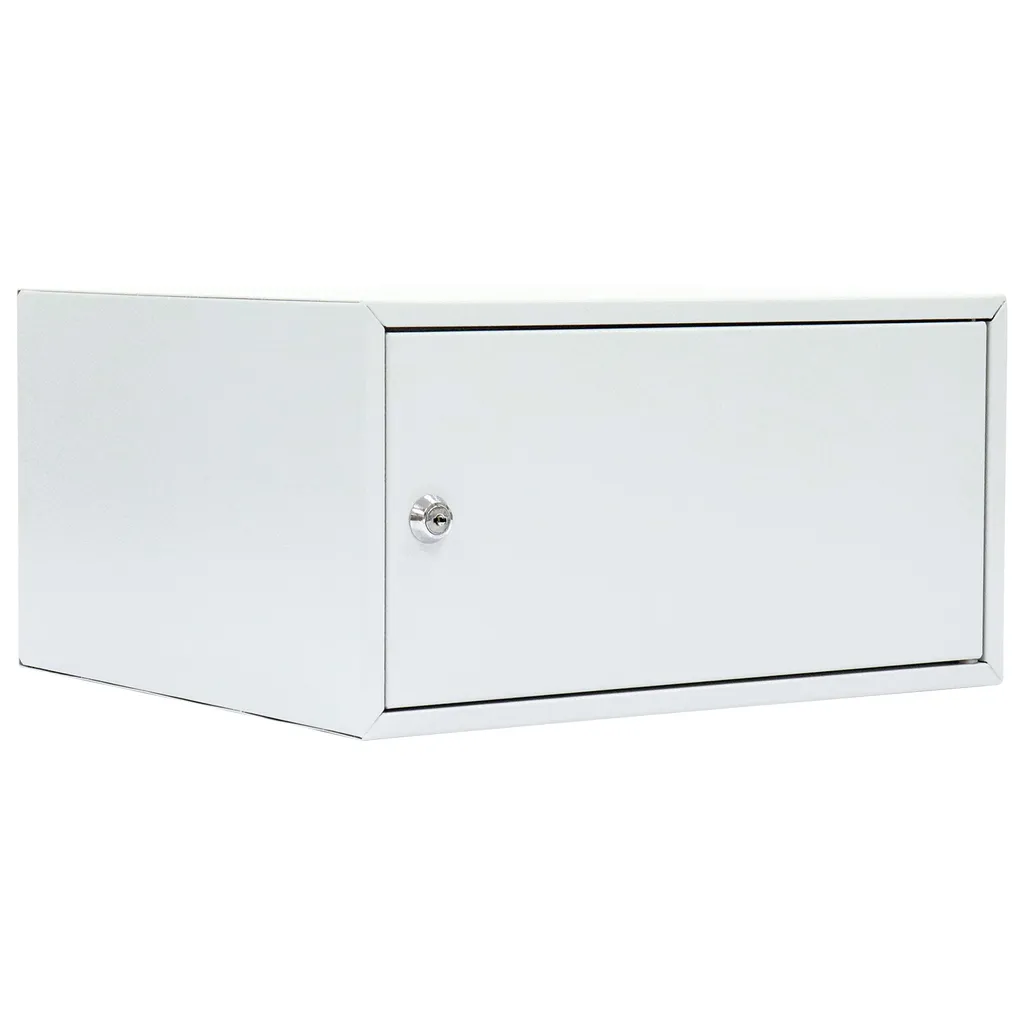Petit coffre-fort de sécurité gris pour maison et bureau Home Case 4
