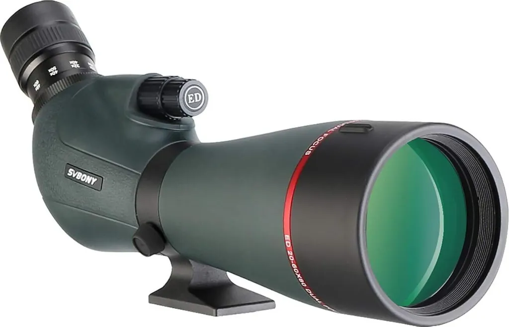 Svbony SV406P ED Longue-vue 20-60x80 Monoculaire étanche Prisme Bak4