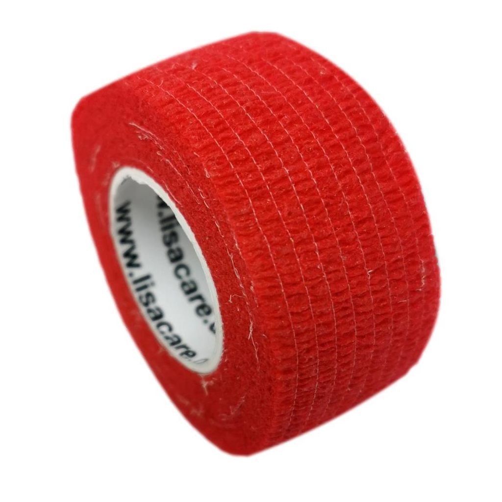 LisaCare Fingerpflaster - Rot - 2,5cm x 4,5m Produktbild 