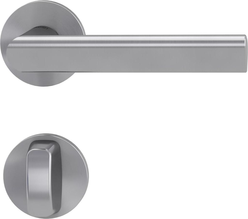 Griffwerk VAYA 137 TRI fast2fix tFast2Fix GK3 Rosetten rund WC Edelstahl matt