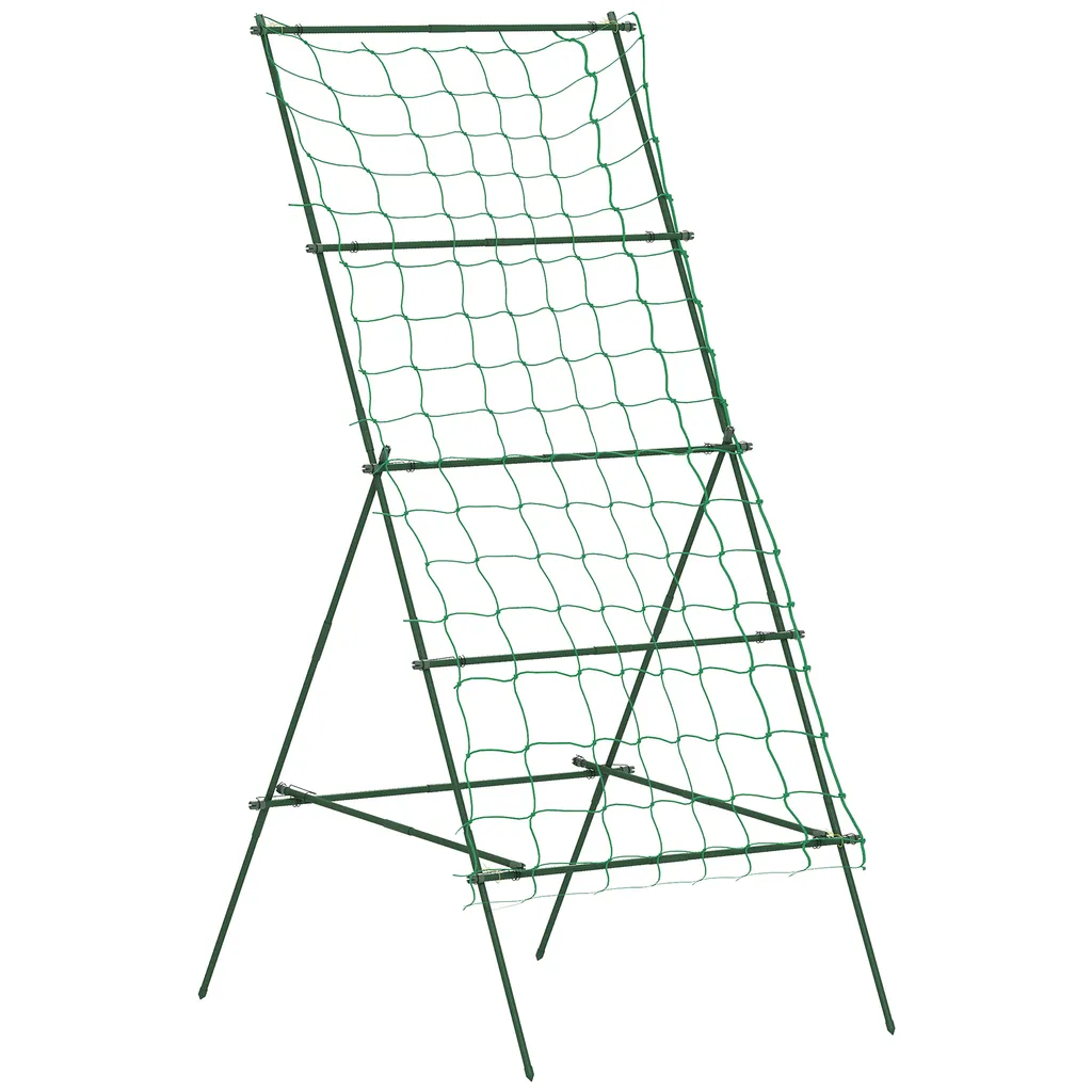 Treillis de Jardin Anti-Corrosion Support Stable pour Plantes Grimpantes