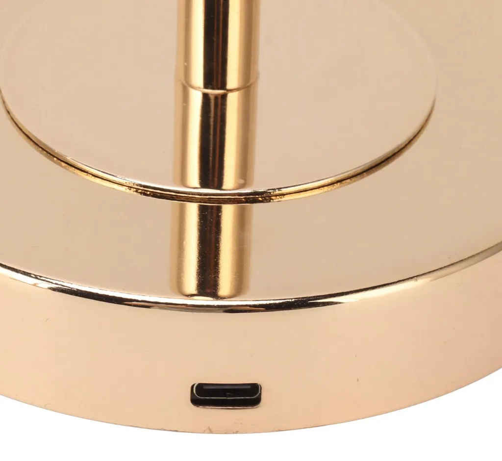 Lampe tactile 3 couleurs et intensité variable vert foncé romantique