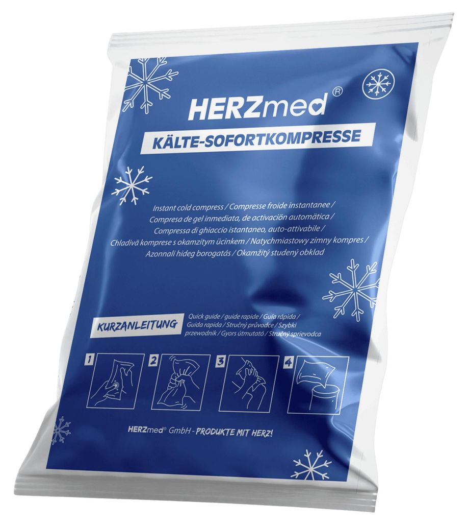 Natychmiastowy zimny kompres - Herzmed (1 szt.) Zdjęcie produktu 