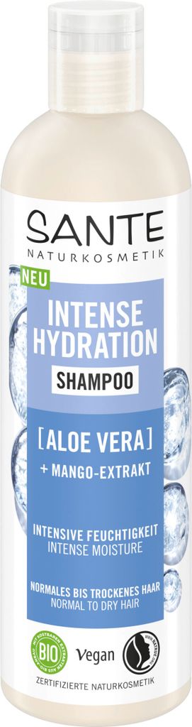 Zvlhčujúci ŠAMPÓN NA SUCHÉ VLASY ALOE A MANGO ECO 250 ml - Obrázok produktu 
