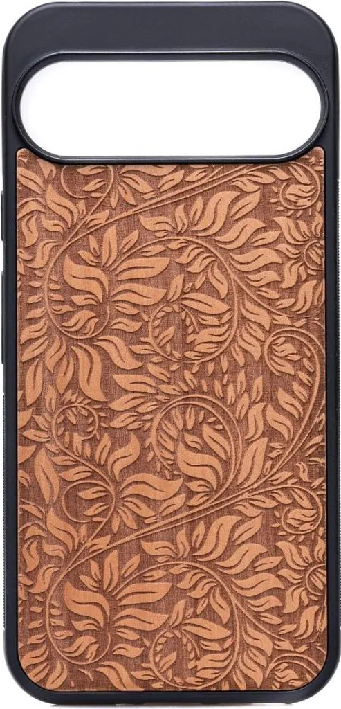 Cover Bewood Google Pixel 9 Pro XL in Legno Naturale APFELBLÄTTER