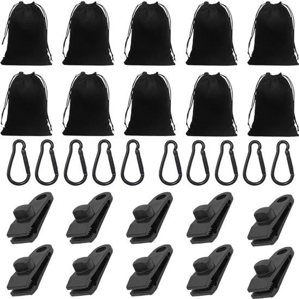 Poids pour câbles métalliques et tentes avec crochets de fixation 10pcs