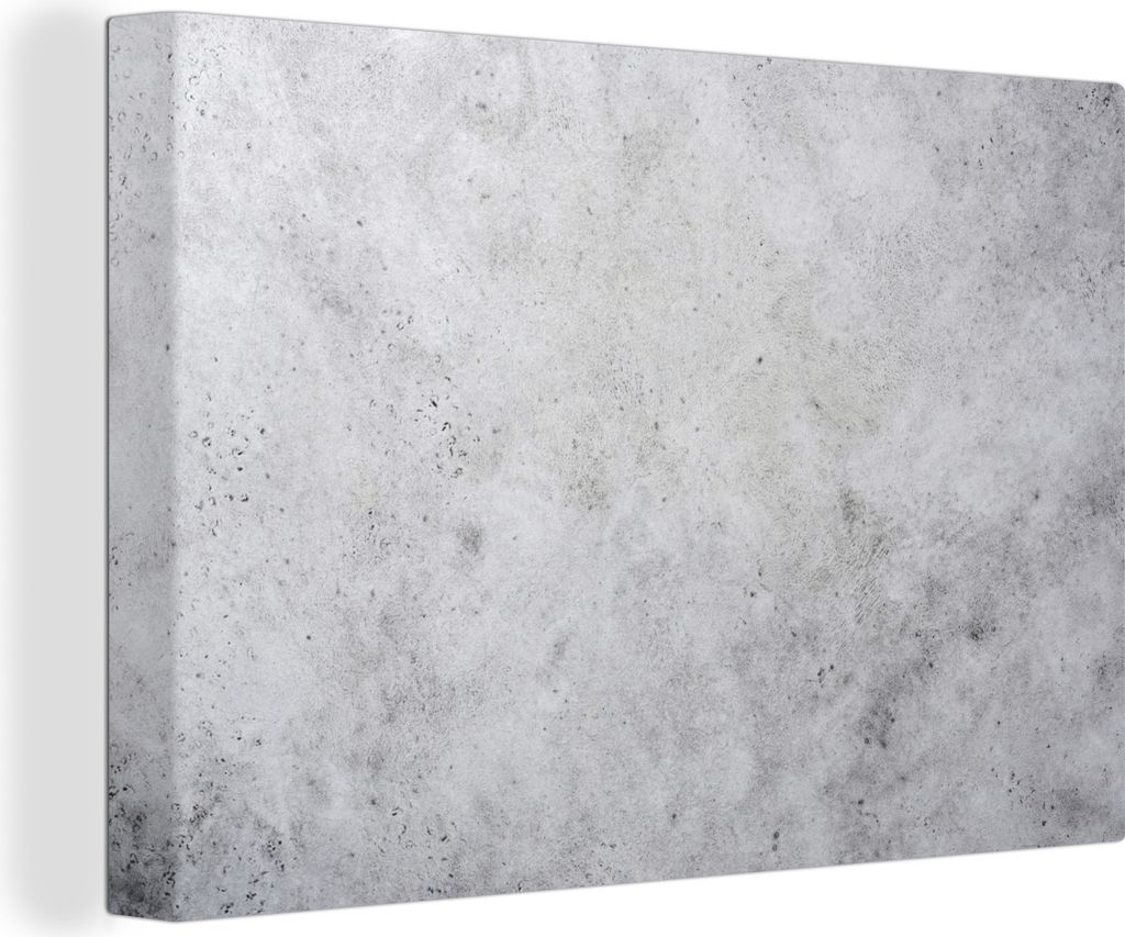 OneMillionCanvasses - Leinwandbilder - 150x100 cm, Wand - Weiß - Grau, Wandbilder Kunstdruck Wanddekoration