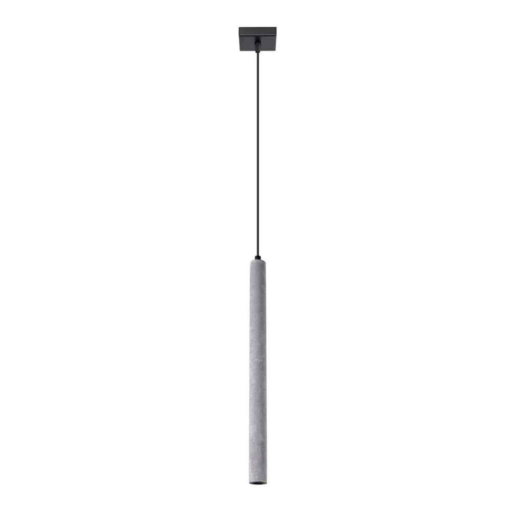 Lampe de plafond béton G9 PASTELO idéale pour îlot de cuisine et bar