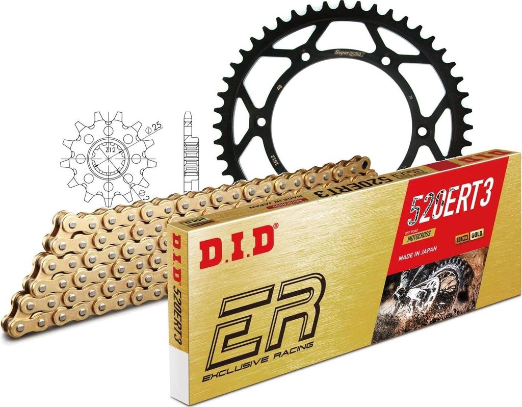 Kit Stahl passend für Husqvarna SMR570 01-04 16-48-114 DID520ERT2(G&G) Clip