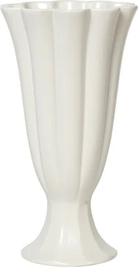 Broste Copenhagen  Heli Vase S Cream Produktbild 