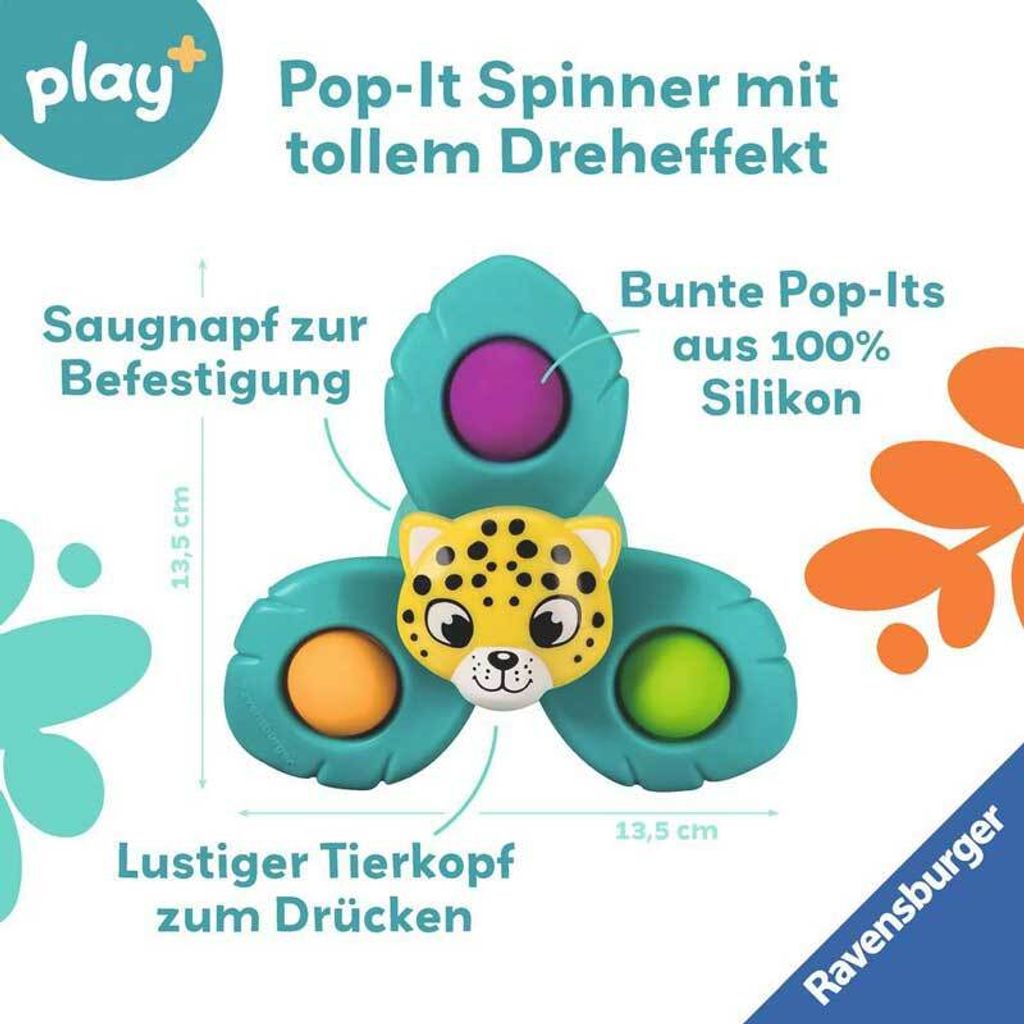 RAVENSBURGER Pop-it Spinner: Leopard 0 Produktbild 4