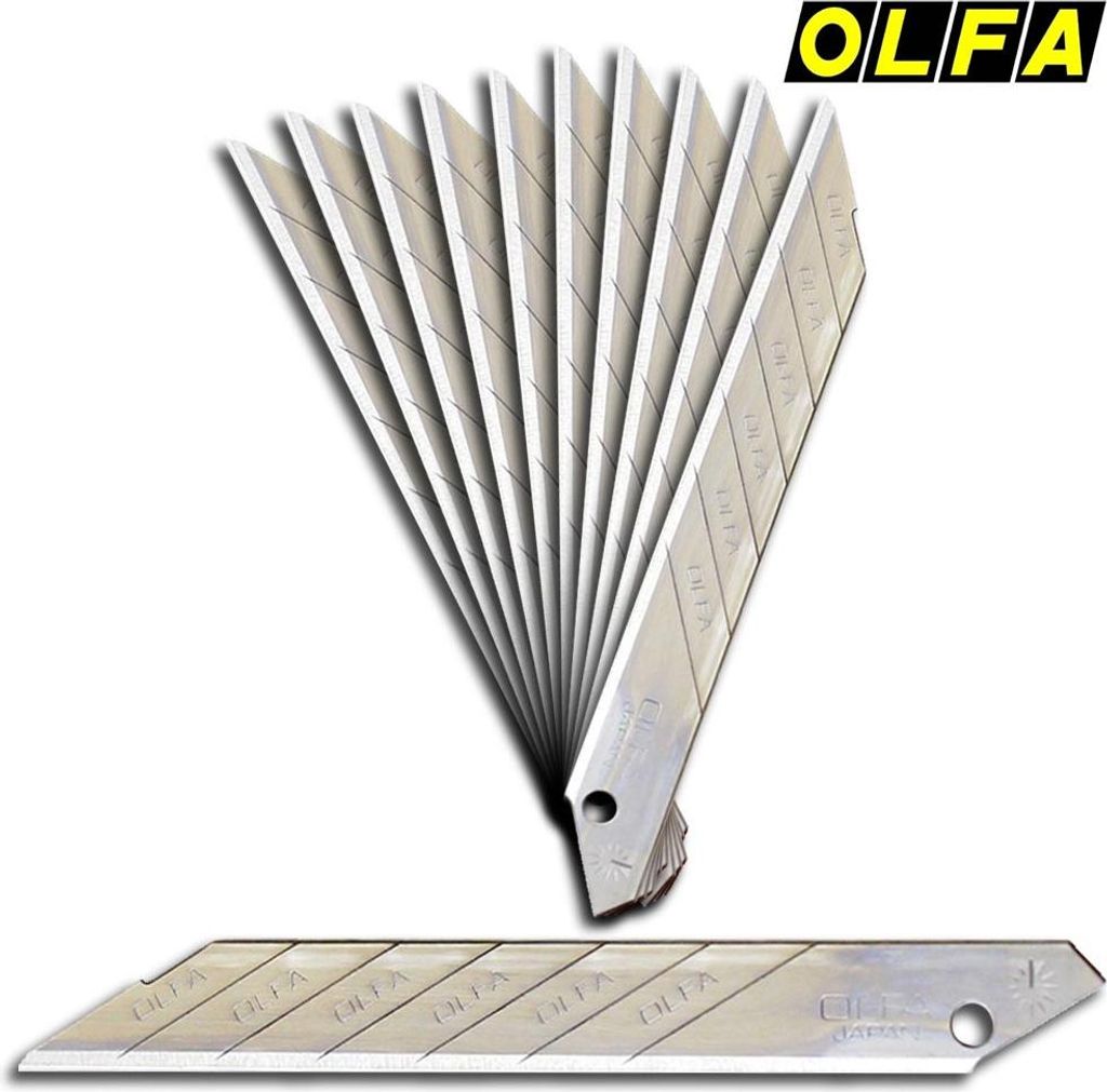 OLFA - Reserve OLFA SAB10B | Blasen Sie ein 10 Stück