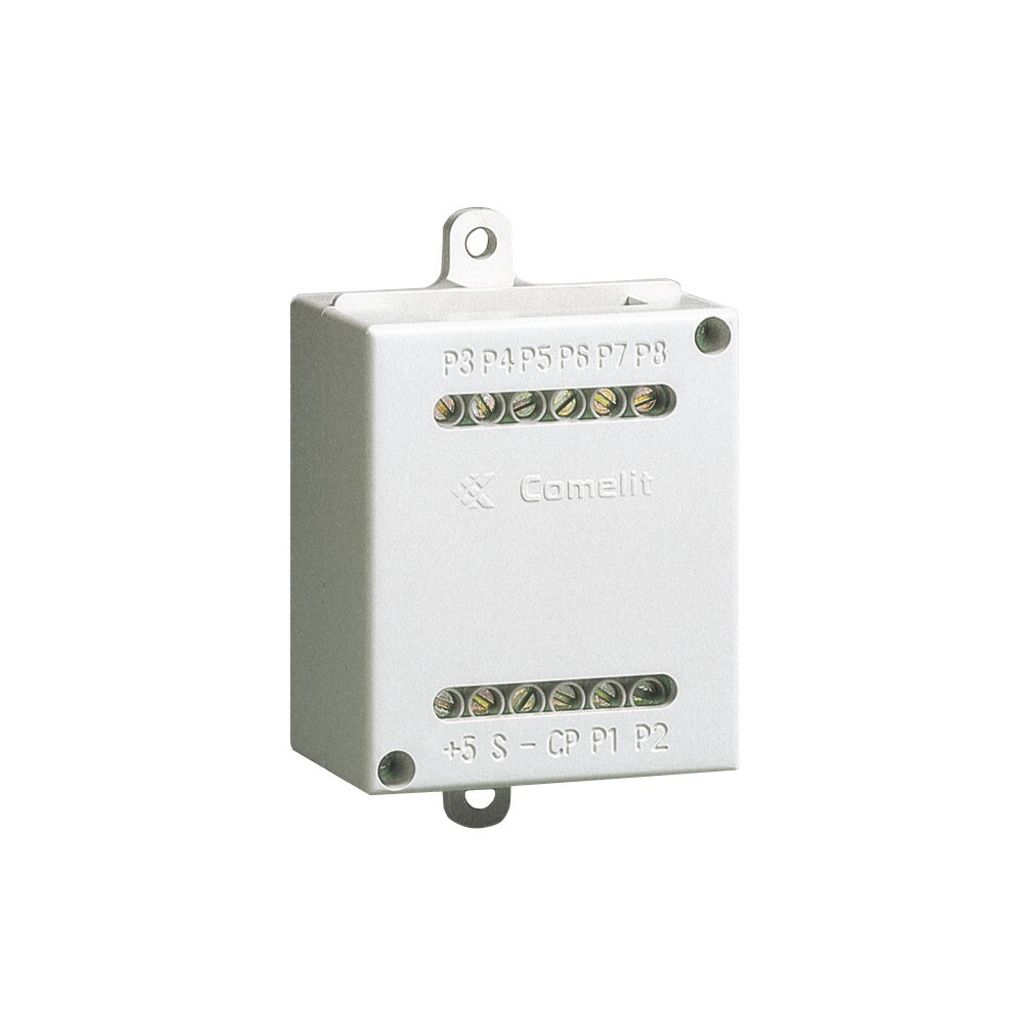 Comelit Tastenschnittstelle 3063D 8 ext.Taster 2-Draht SBC VIP 45x55x30mm