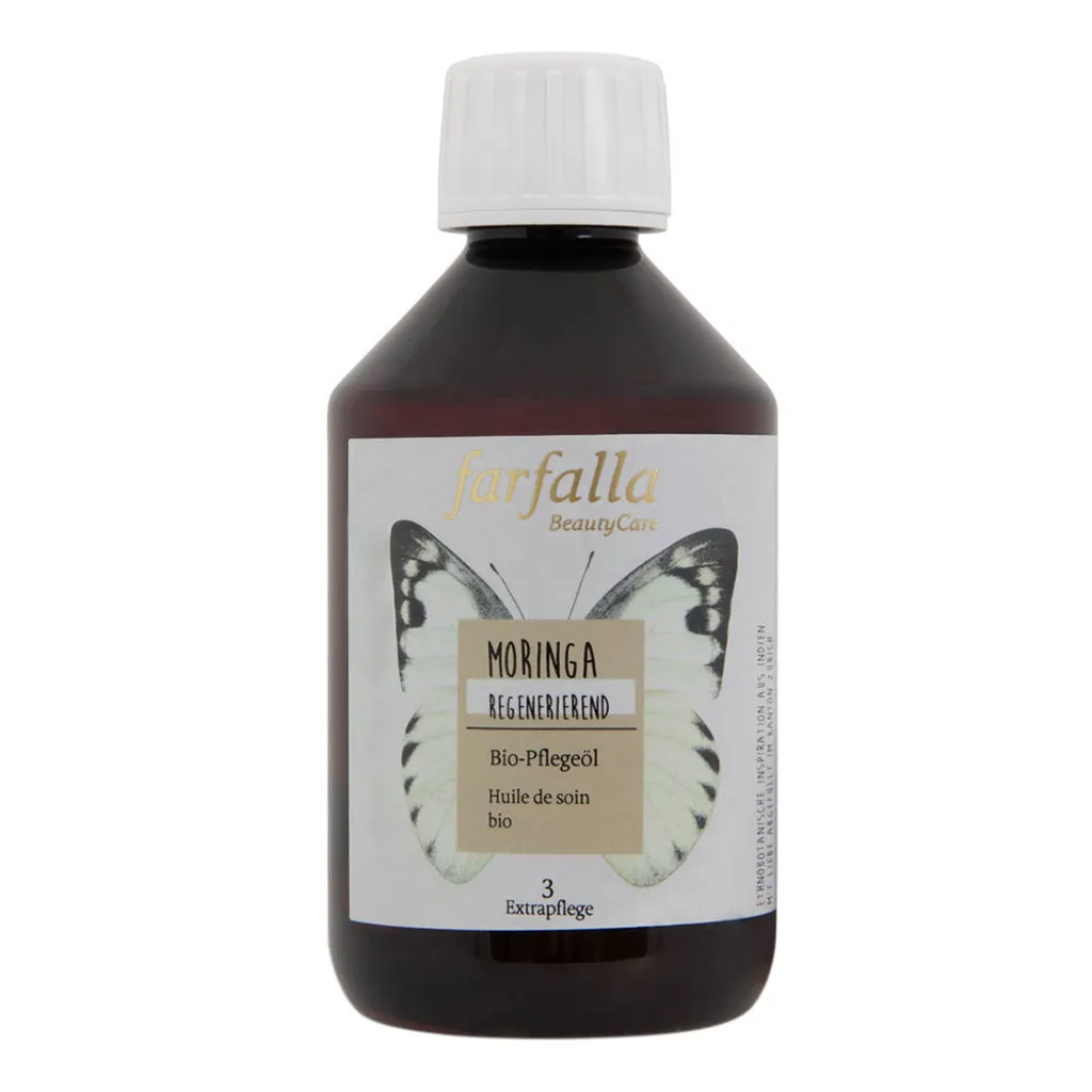 Huile de soin Moringa 250ml - Soin nourrissant pour cheveux et corps