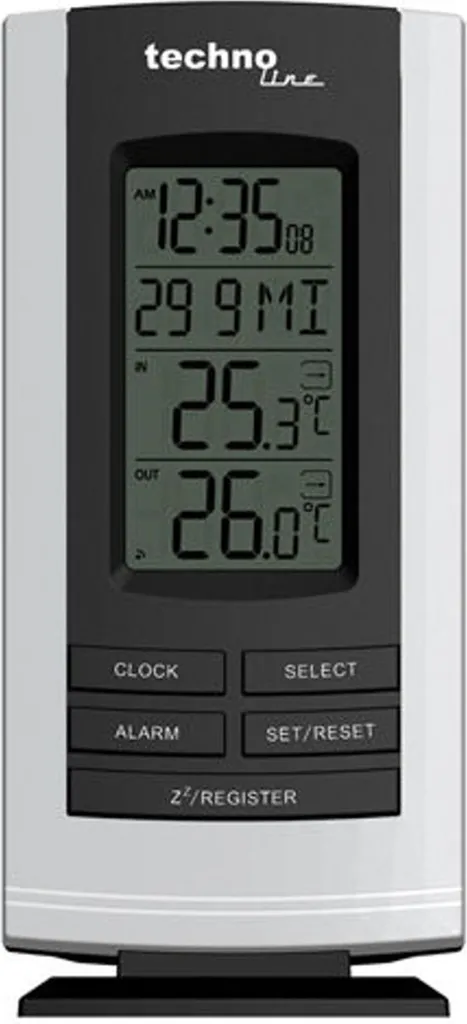 Station météo Technoline WS 9180 compacte avec écran LCD haute clarté
