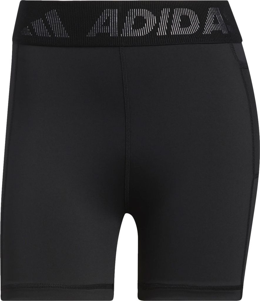 adidas Techfit Badge of Sport Trainings-Tight Damen black/white L (10cm)