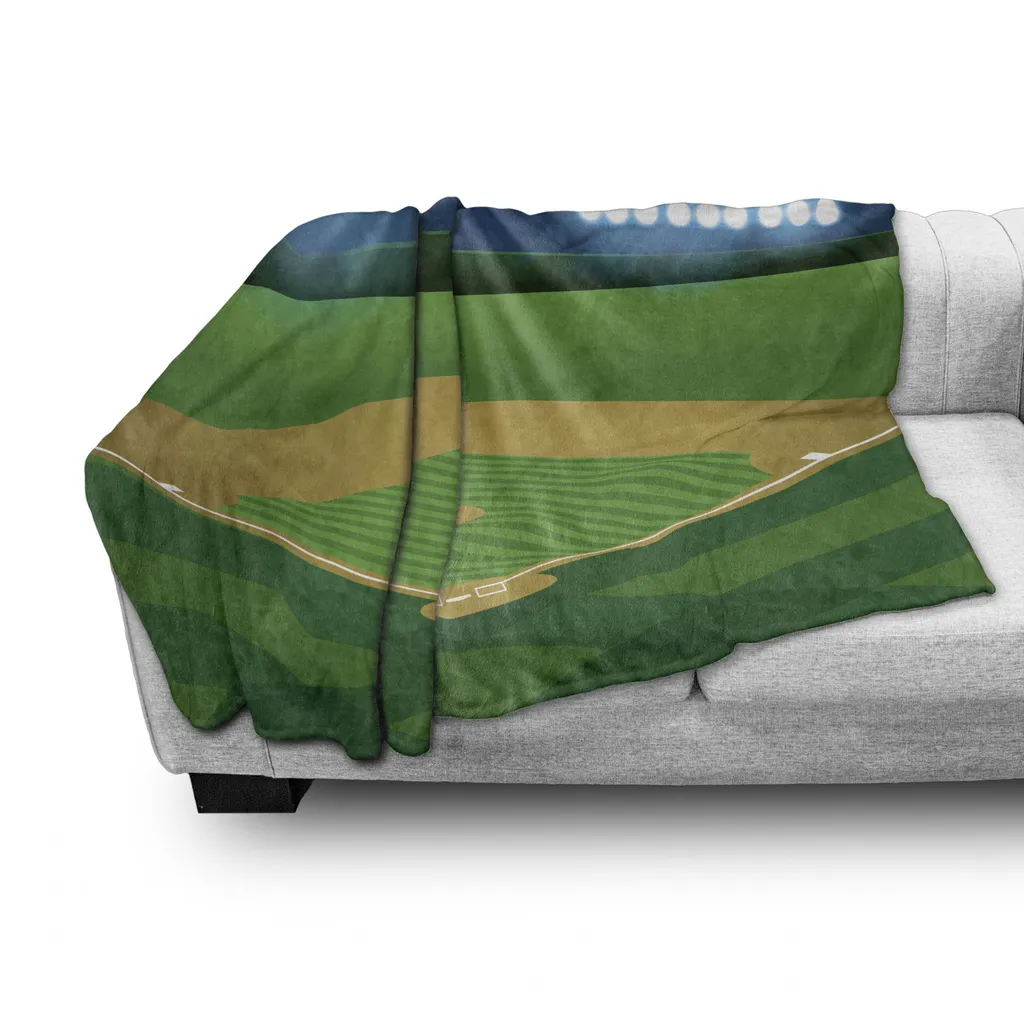 Coperta Morbida ABAKUHAUS Cartoon Stadium - 125x175 cm per Bambini - 2