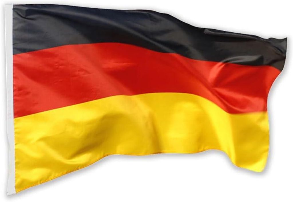 JUNG Fan Fahne 60x90cm Deutschland Fussball WM 2026, Produktbild 