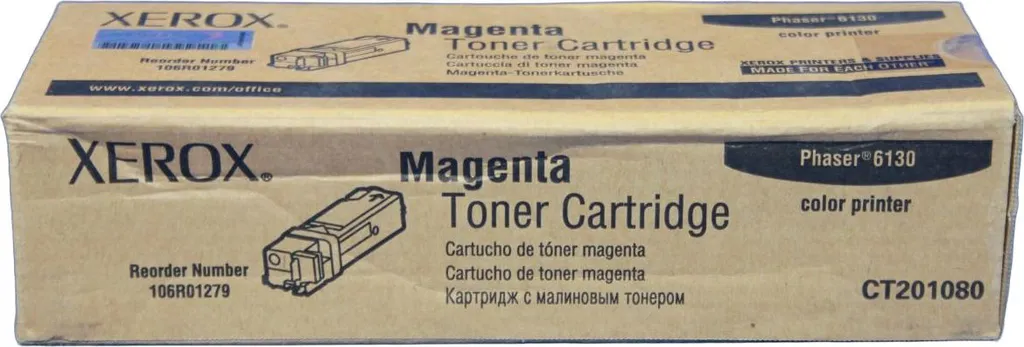 Toner Xerox 106R1279 magenta d'origine à haute fidélité colorimétrique