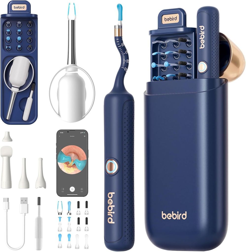 Bebird Ohrenschmalz Entferner Otoskop, 1920P HD Flexibler Produktbild 23