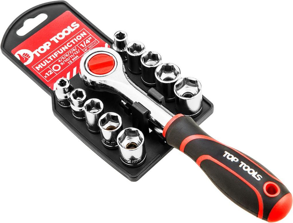 1/4-Zoll-Steckschlüssel, 12-teiliges Set