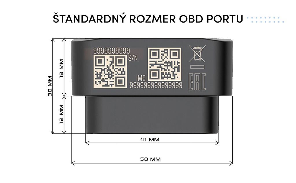 GPS Lokátor OBD-II Mini - DB3 Obrázek produktu 4