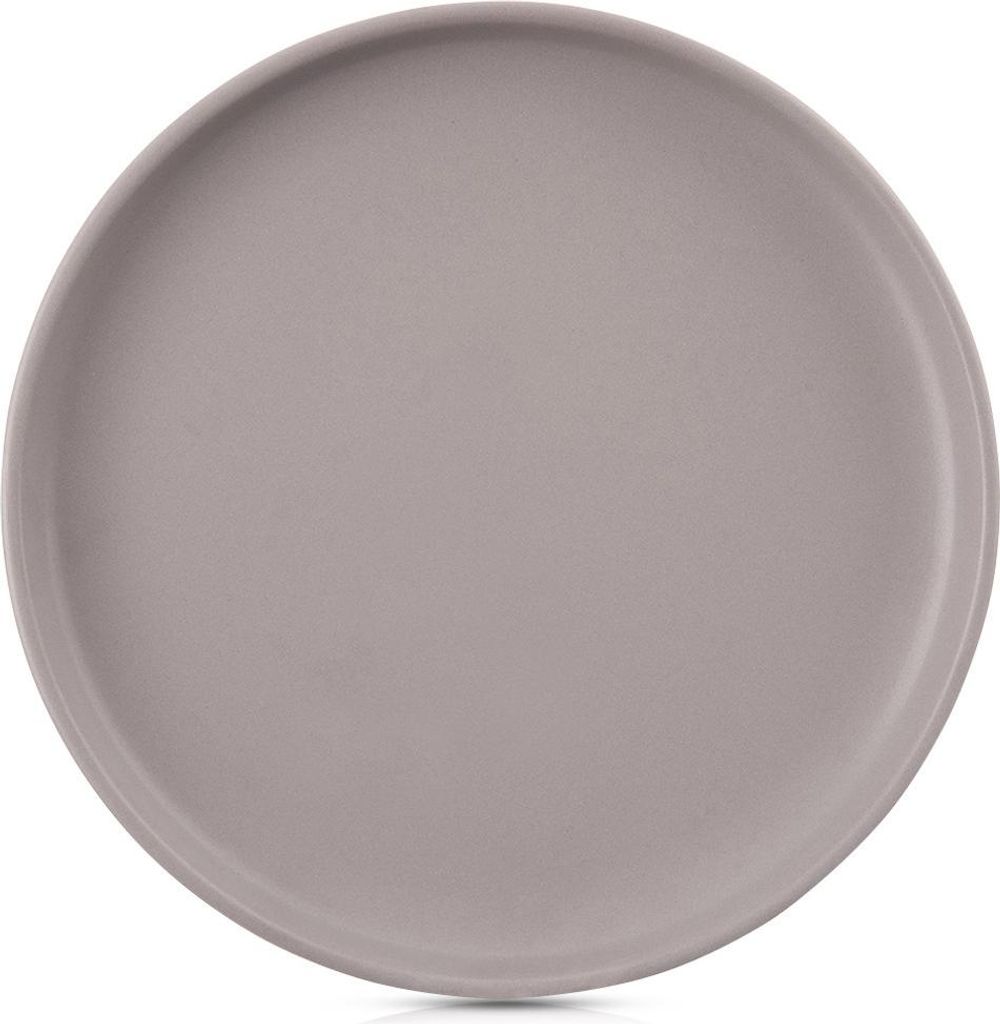 Orion | Speiseteller - Aus Keramik - Frühstücksteller - Grau - 26,5 cm - Spülmaschinenfest - Mikrowellengeeignet