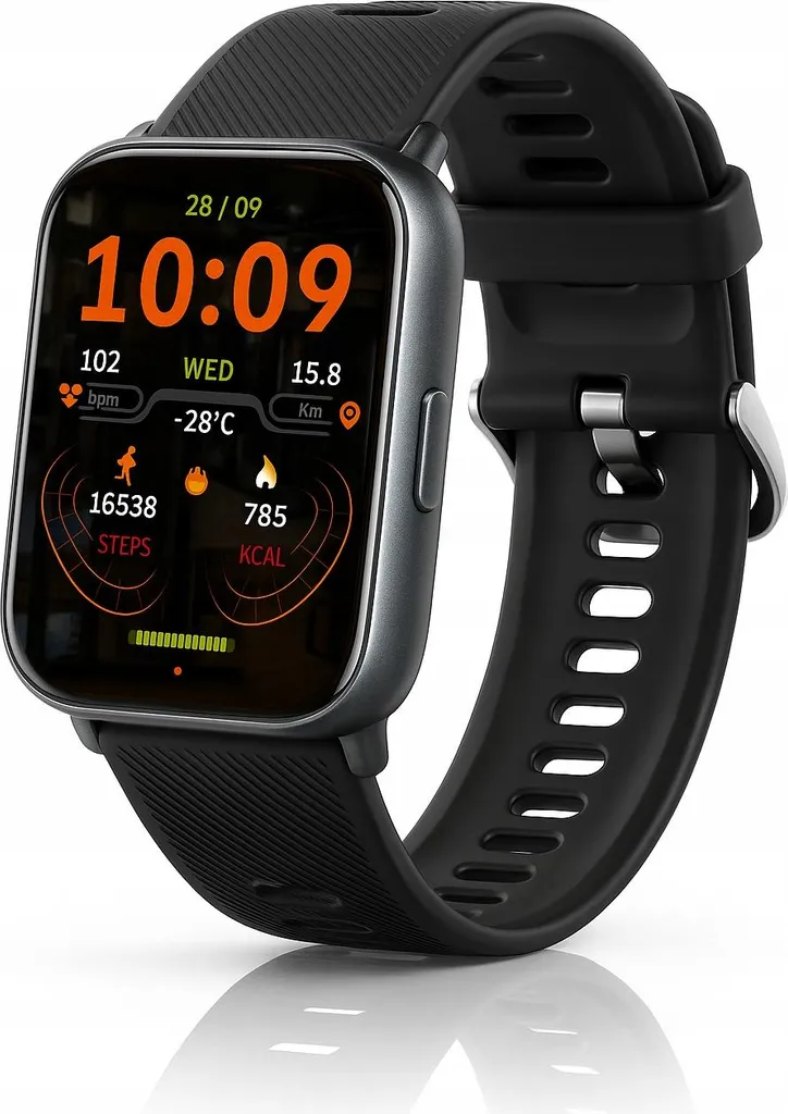Smartwatch connectée iOS et Android avec appels Bluetooth intégrés