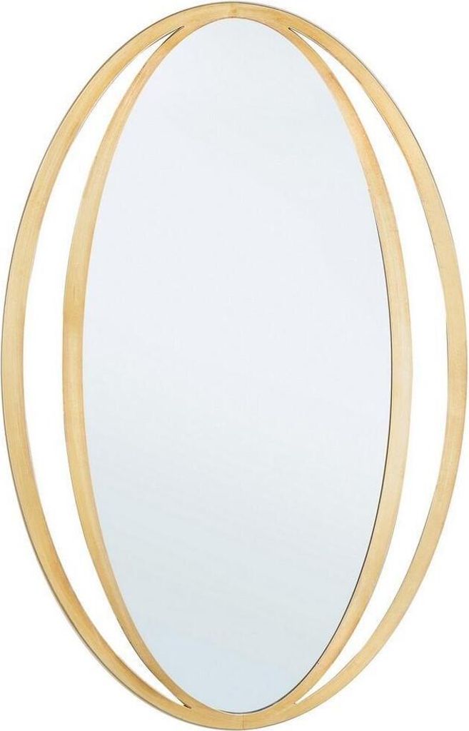 Spiegel Nabila 51,5 x 1,5 x 80 cm Stahl Glas MDF Gold