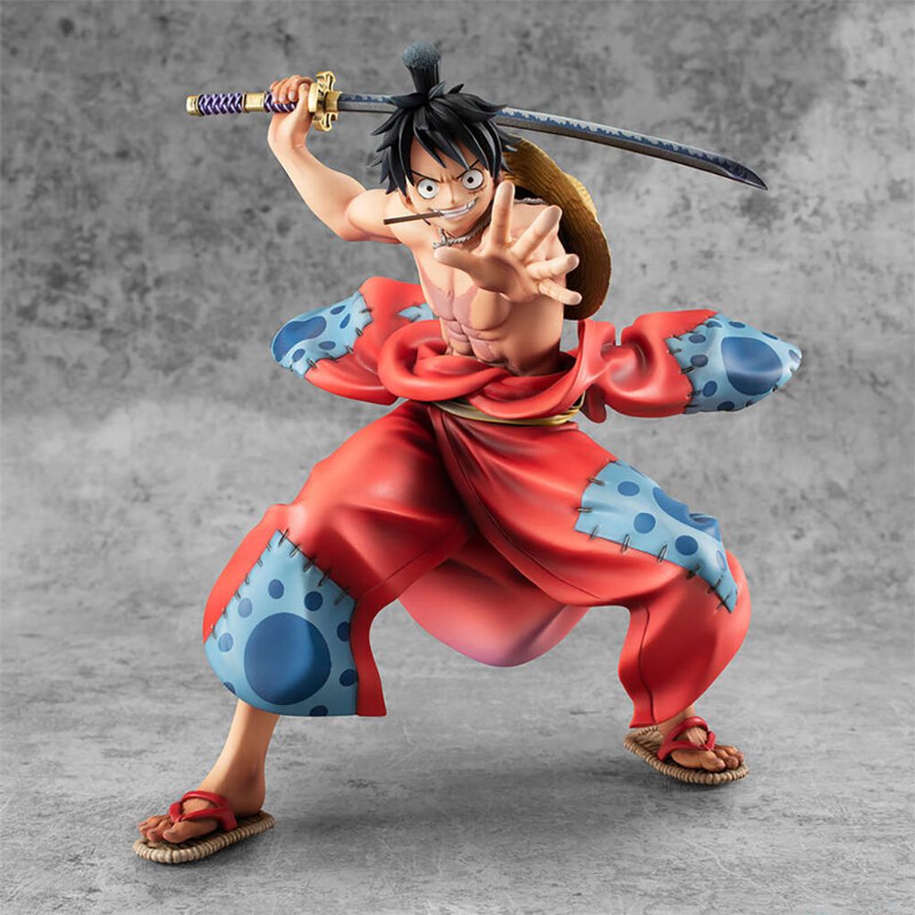 Megahouse One Piece P.o.p Statue Figur Orange Orange One Size
