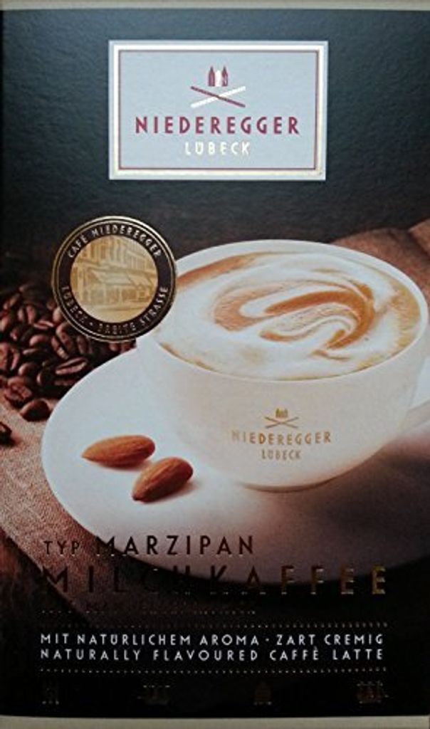 Niederegger Mliečna káva s príchuťou marcipánu 10 sáčkov Obrázok produktu 