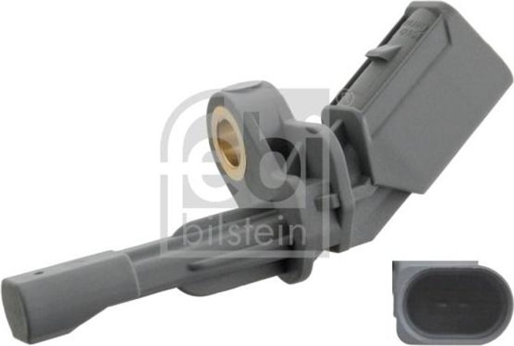 FEBI BILSTEIN 103106 Raddrehzahlsensor OE WHT003858A kompatibel mit Q3, Alhambra, Superb, Yeti, Beetle, CC, EOS, Golf VI, Jetta, Passat 3B, Passat ...