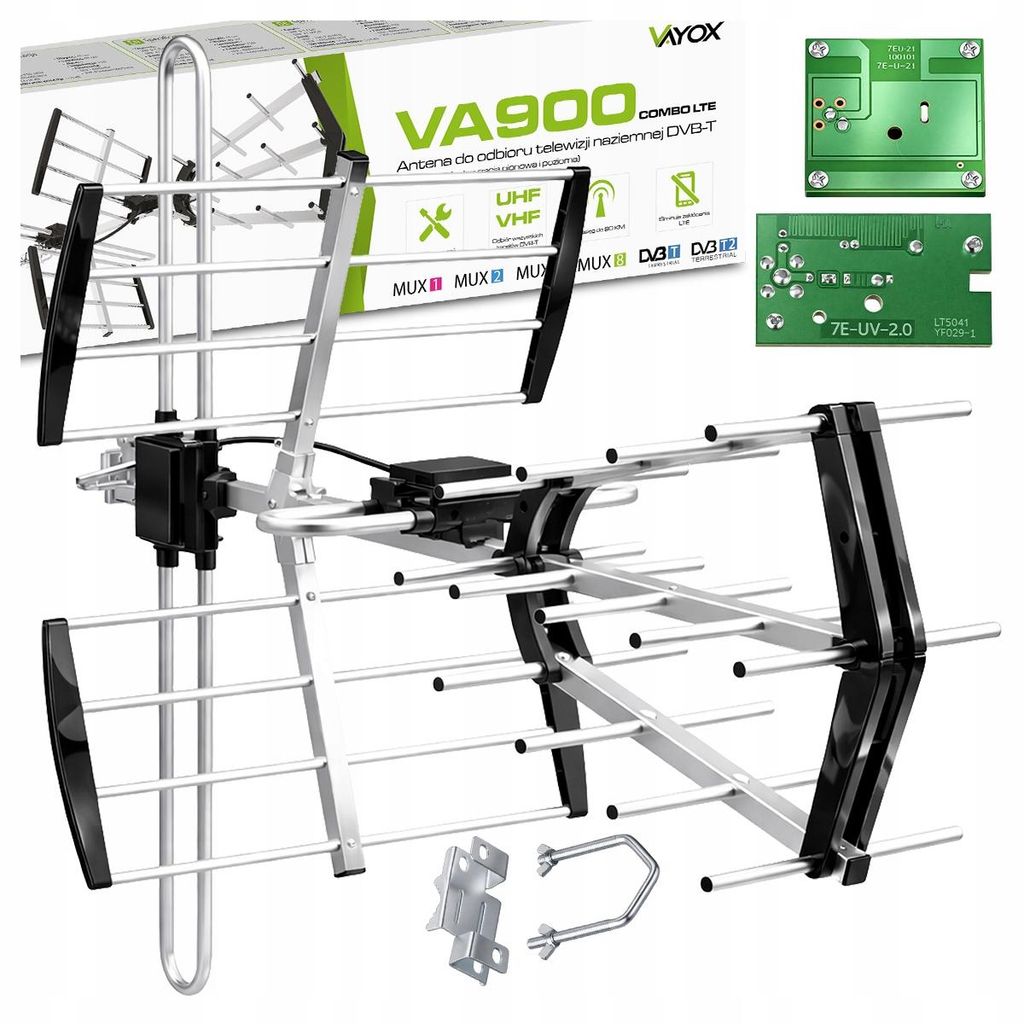 Antenne extérieure Vayox Kombi DVB-T2 LTE HD 4K Image du produit 
