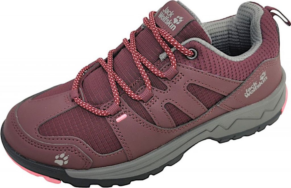 Jack Wolfskin Wolf Hiker Low K 35/burgundy/pink