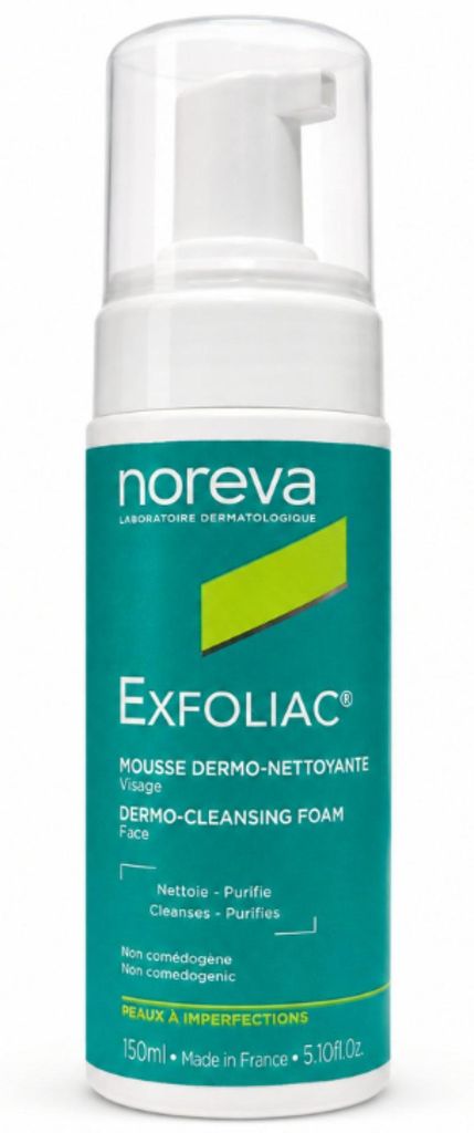 Noreva EXFOLIAC Pianka oczyszczająca, 150 ml Pianka Zdjęcie produktu 