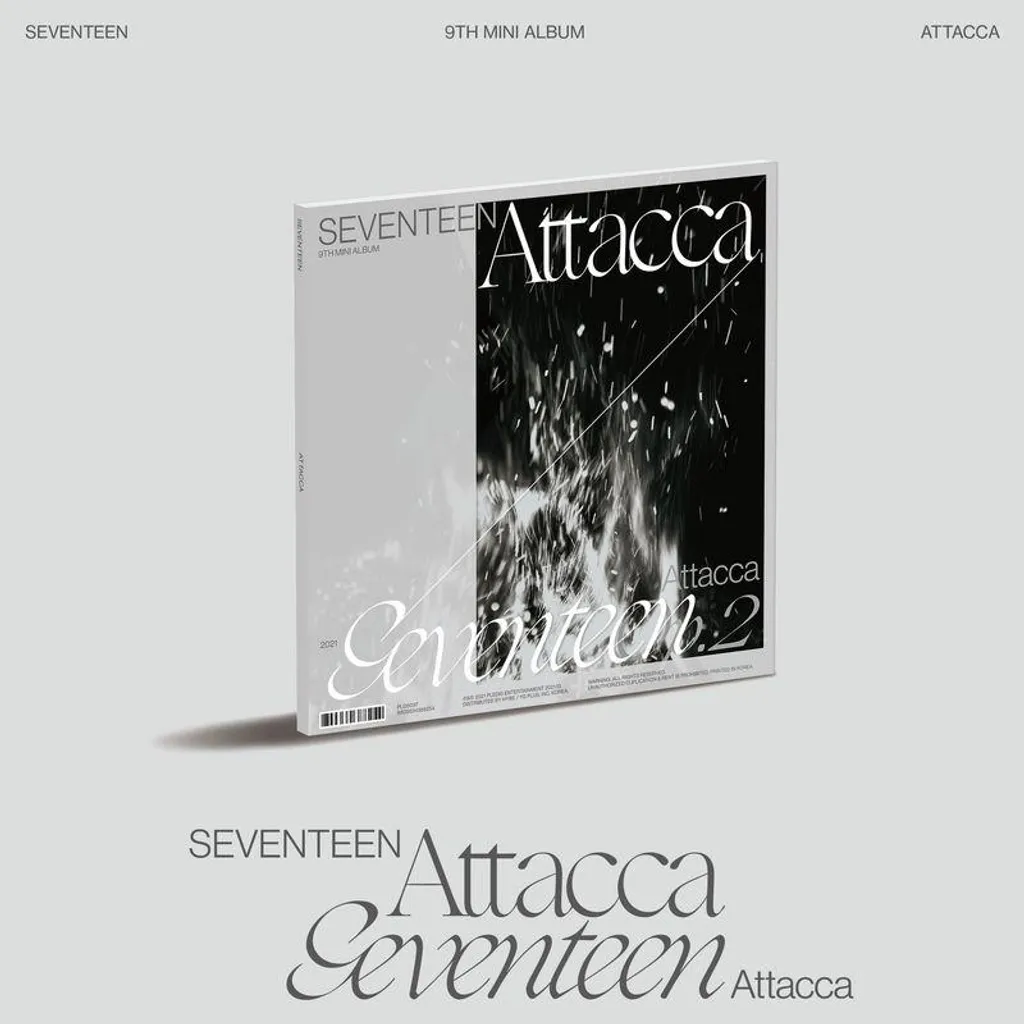 Album CD Seventeen Attacca Op.2 - Coffret Collector K-Pop avec Photobook Inédit