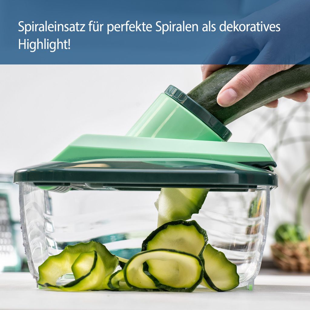 Genius Nicer Dicer Chef (15 teilig) Gemüseschneider, gross