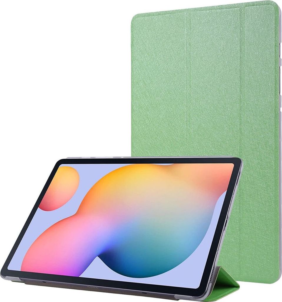 Schutzhülle Tablethülle für Samsung Galaxy Tab S8 Plus Case Cover Etuis Tasche 360, Farbe:Grün