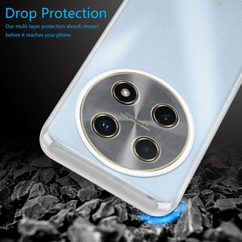 Custodia Trasparente Morbida Per Huawei Nova 2s – Silicone TPU Antiurto, Con Stampa Delfini E Mare, Sottile E Leggera