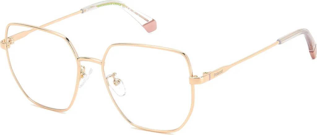 Lunettes de Vue pour Femme Polaroid Gold Copper : Confort et Style 55mm