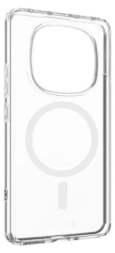 FIXED Dėklas Fixed Fiksuotas galinis dangtelis | Xiaomi | Redmi Note 14 Pro 5G/POCO X7 | TPU/PC | Skaidrus | MagPure