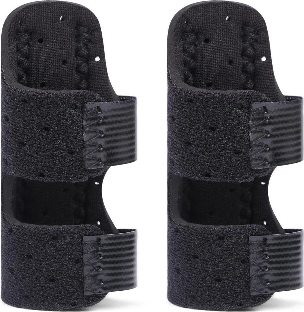 ACWOO Fingerschiene Fingerglätter Stabilisator Schwarz Produktbild 
