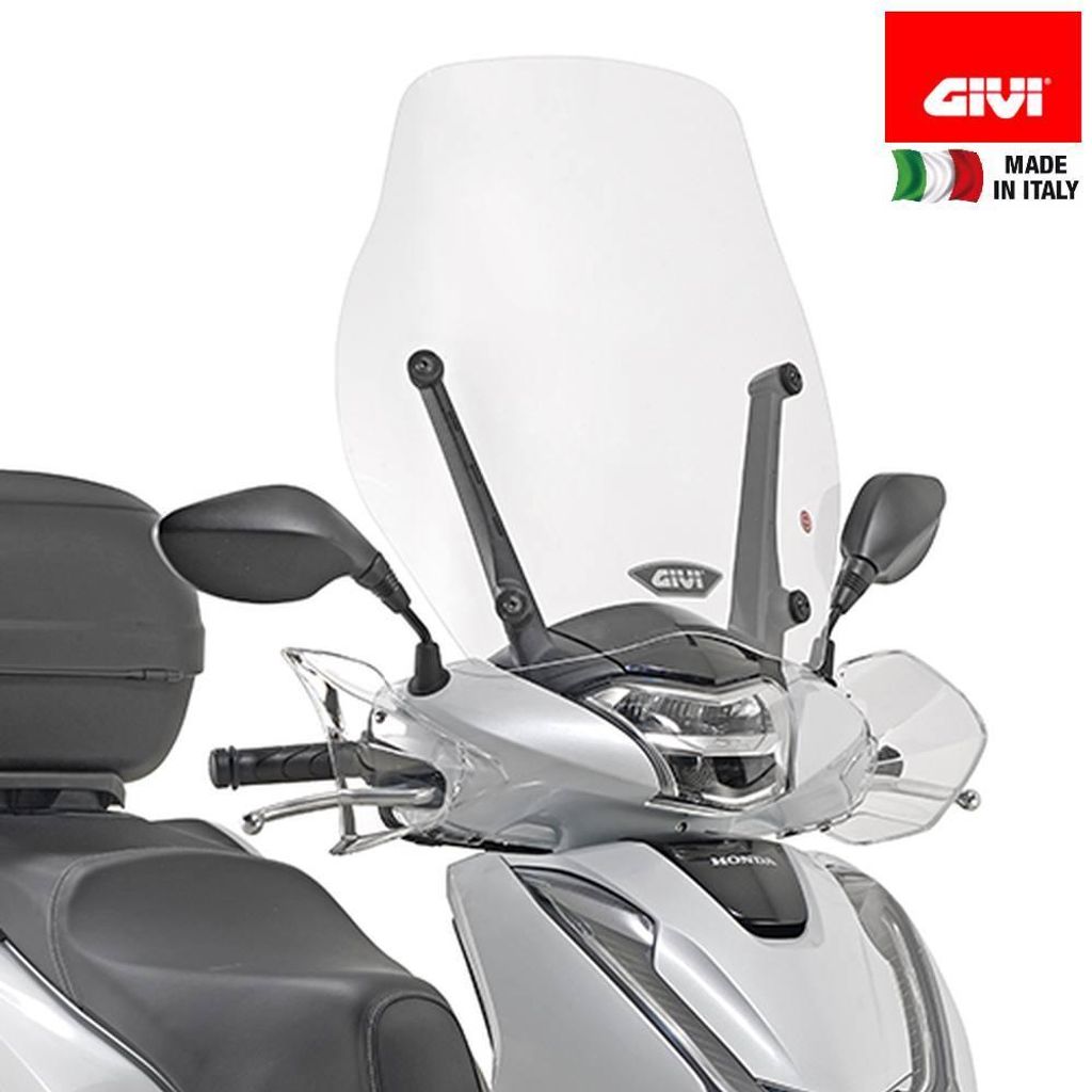 Parabrezza GIVI trasparente intercambiabile 51x49cm Immagine del prodotto 