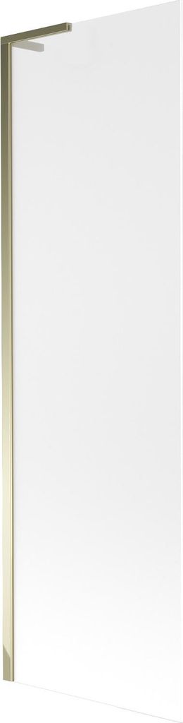 Mexen Next L Badewannenfaltwand 1-flügelig 60 x 150 cm, matt, gold - 895-060-000-03-30-50