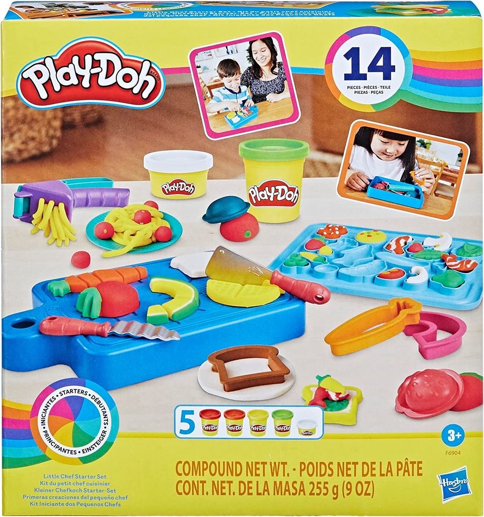 Play-Doh Štartovací balíček Little Chef, 3 rok / roky, Obrázok produktu 