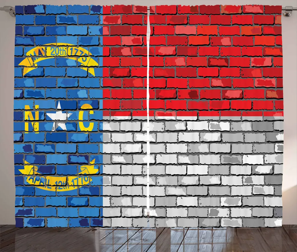 Tenda ABAKUHAUS North Carolina Brick Wall 280x175 - Rosso Antico