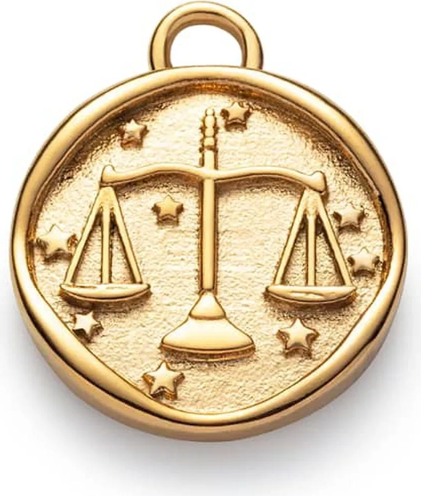 Idee Regalo Bilancia: Charm Paul Hewitt Oro - Gioielli Segni Zodiacali