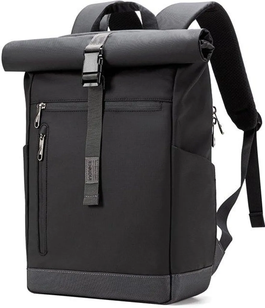 Bagage de cabine extensible 13-17 L noir avec protection PC portable