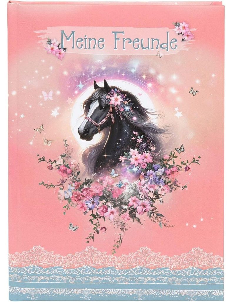 Goldbuch Freundebuch Luna Produktbild 