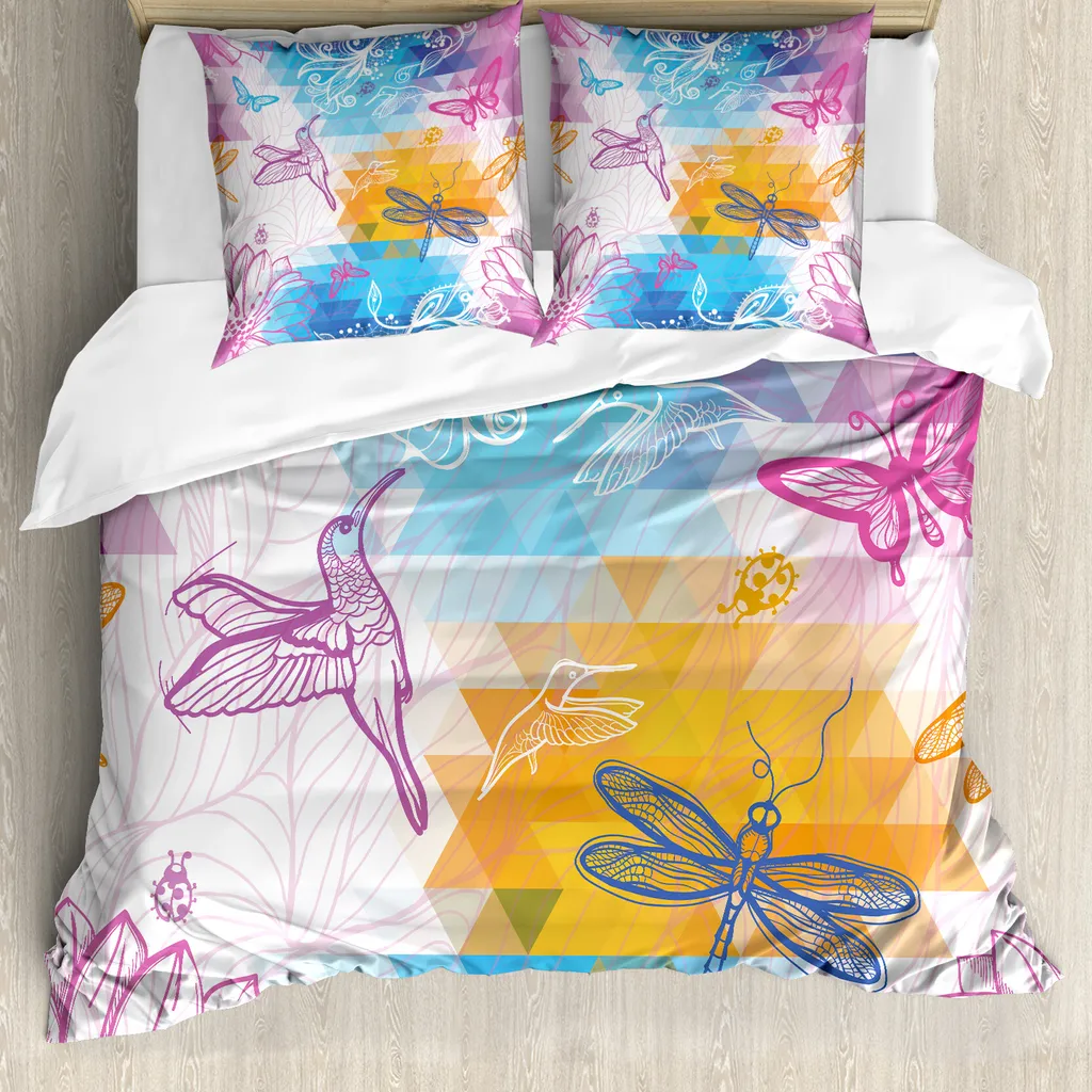 Copripiumino Anallergico ABAKUHAUS Libelle 155x220 - Protezione Acari